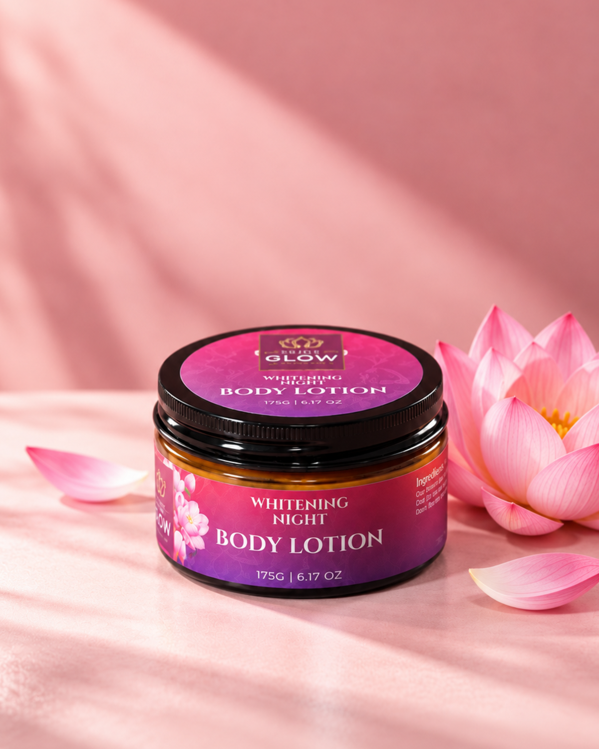 Pure Glow Whitening Night Body Lotion – 175G / 200G
