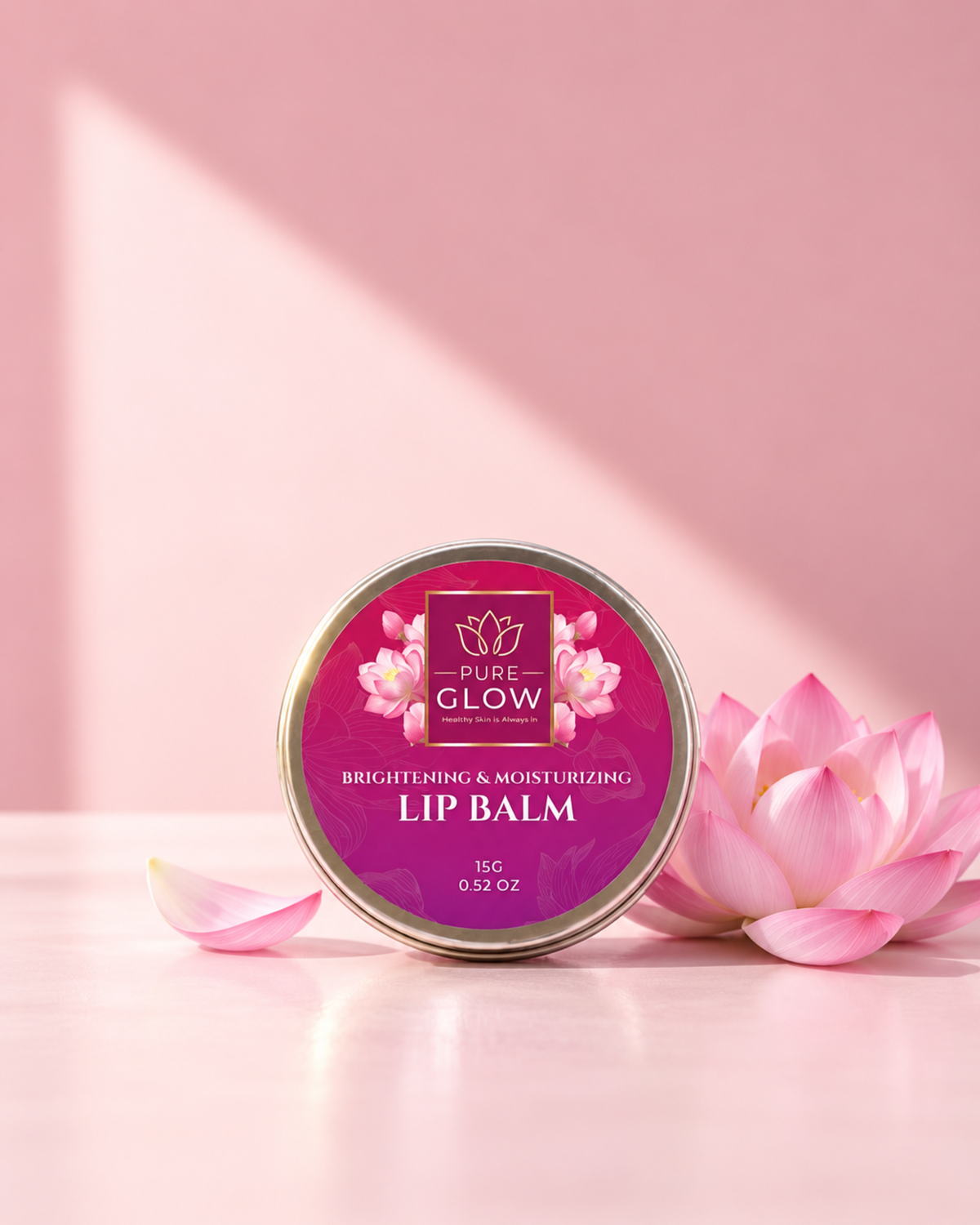 Pure Glow Brightening & Moisturizing Lip Balm – 15G