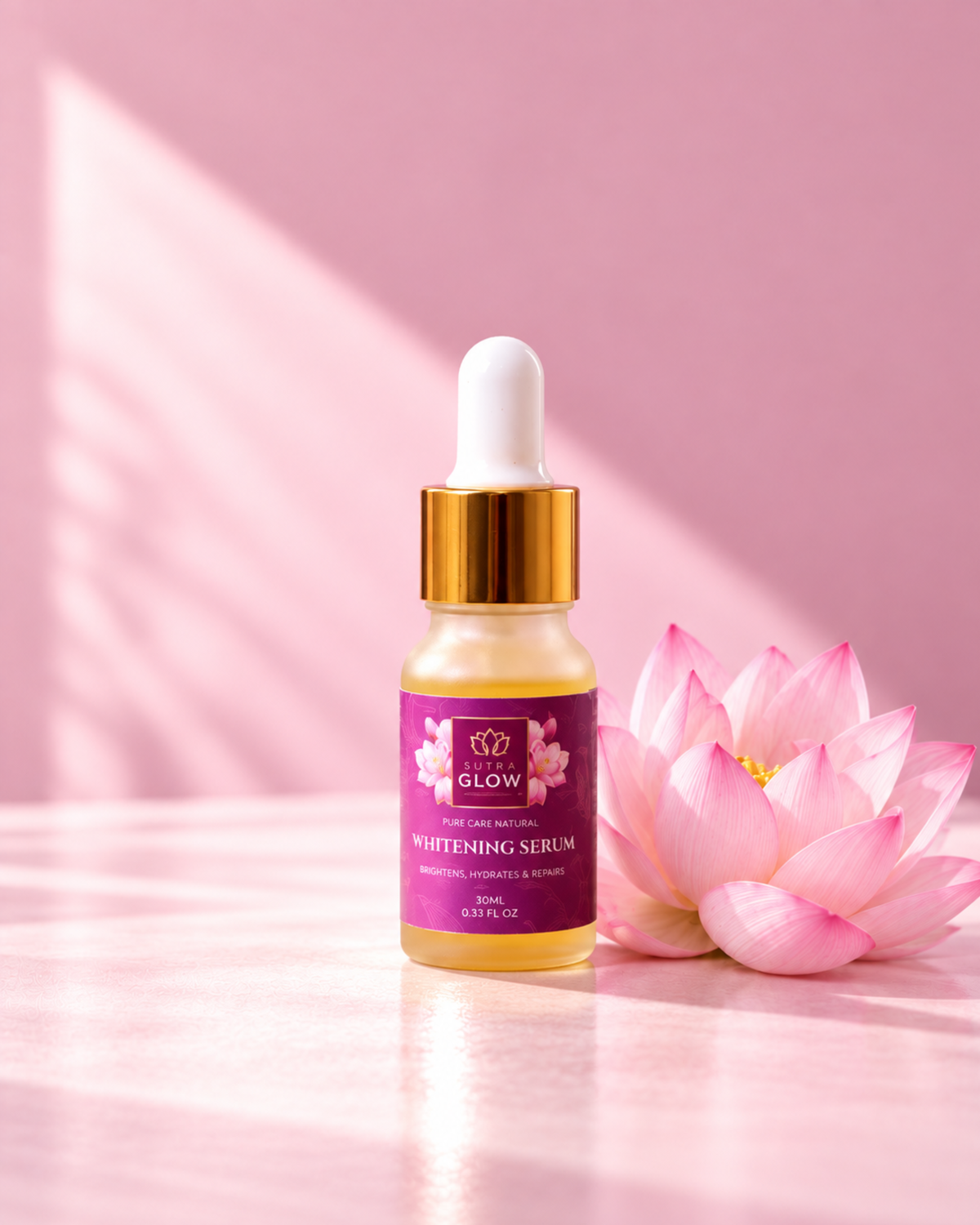 Pure Glow Whitening Night Face Serum – 10ML