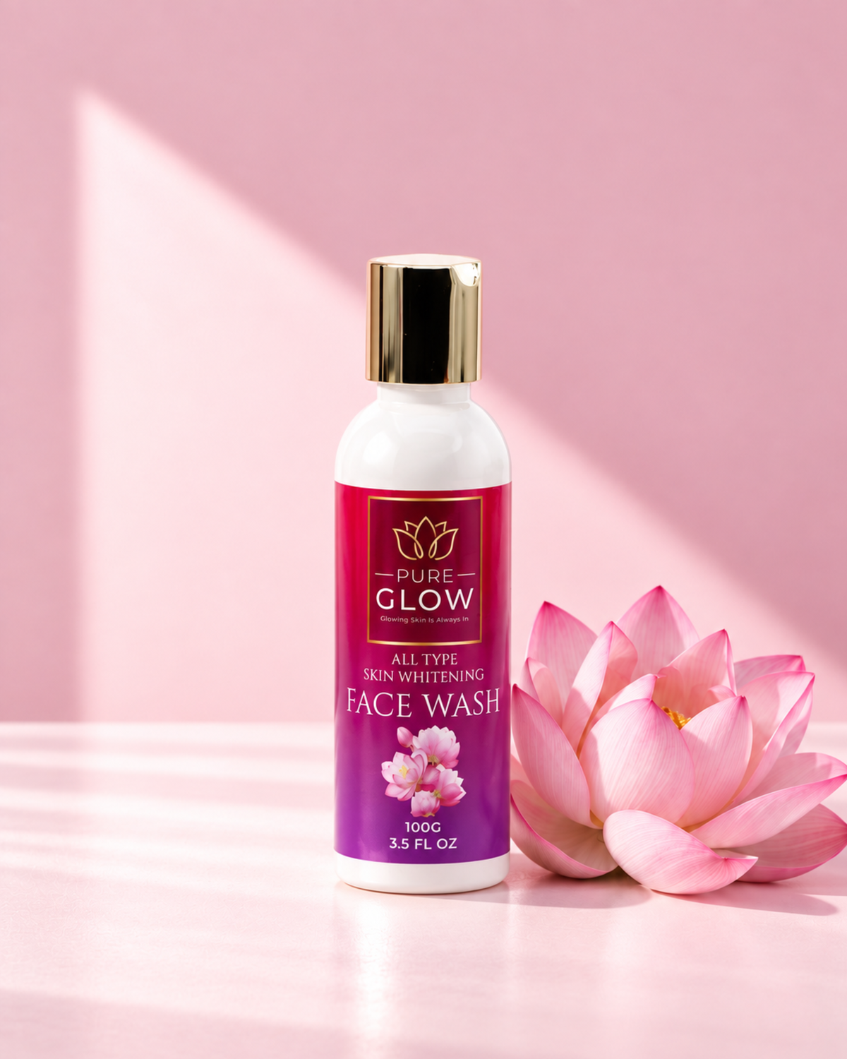 Pure Glow Whitening Face Wash – 100ML
