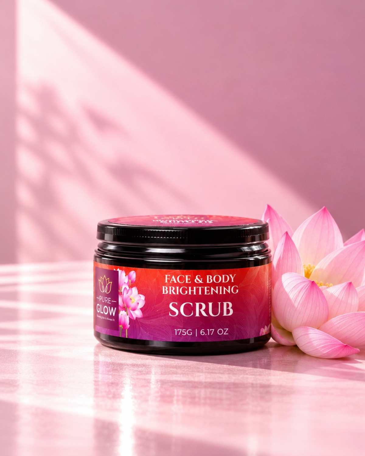 Pure Glow Face & Body Brightening Scrub – 175G
